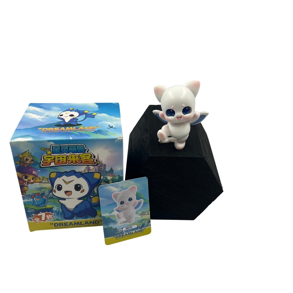 Dreamland Stellar Spirit Cute Beast A Bu Cosmic Visitor Blind Box Figure Card